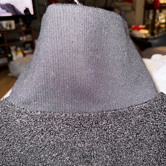 Elle Women’s Black 1/4 Zip Fleece Pullover Sweater - Picture 5 of 12